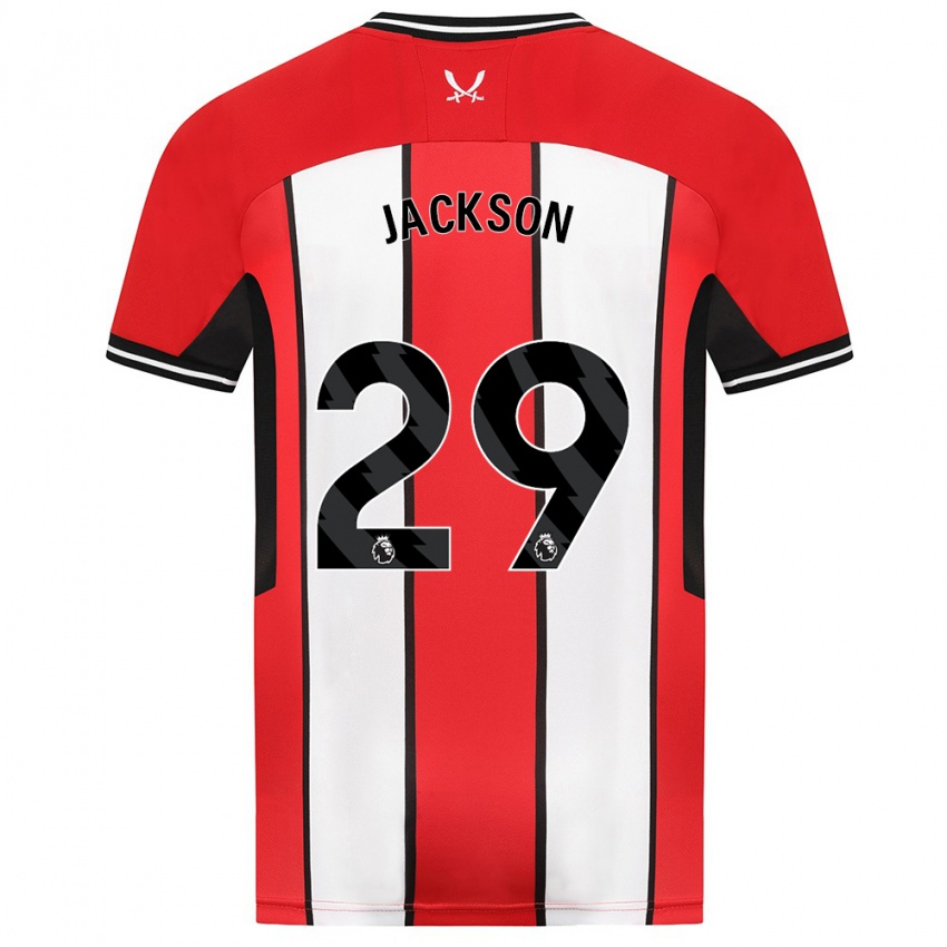 Bambino Maglia Fallon Olivia Connolly-Jackson #29 Rosso Kit Gara Home 2023/24 Maglietta