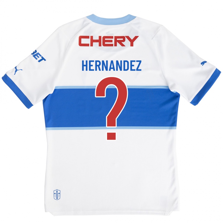 Bambino Maglia Camilo Hernández #0 Bianco Kit Gara Home 2023/24 Maglietta