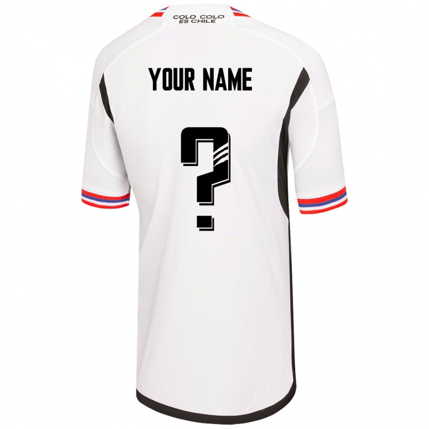 Bambino Maglia Il Tuo Nome #0 Bianco Kit Gara Home 2023/24 Maglietta