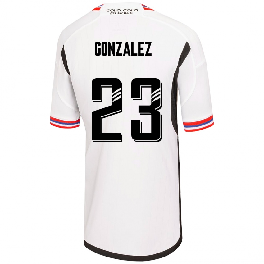 Bambino Maglia Ramiro González #23 Bianco Kit Gara Home 2023/24 Maglietta