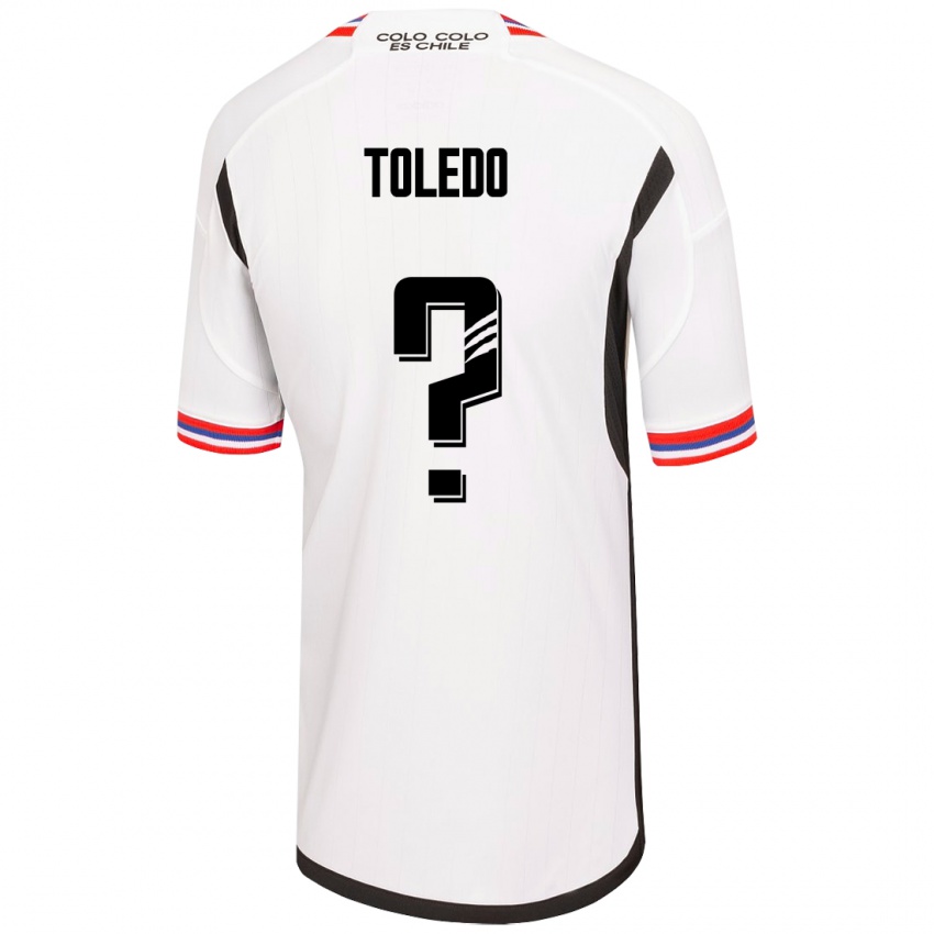 Bambino Maglia Miguel Toledo #0 Bianco Kit Gara Home 2023/24 Maglietta