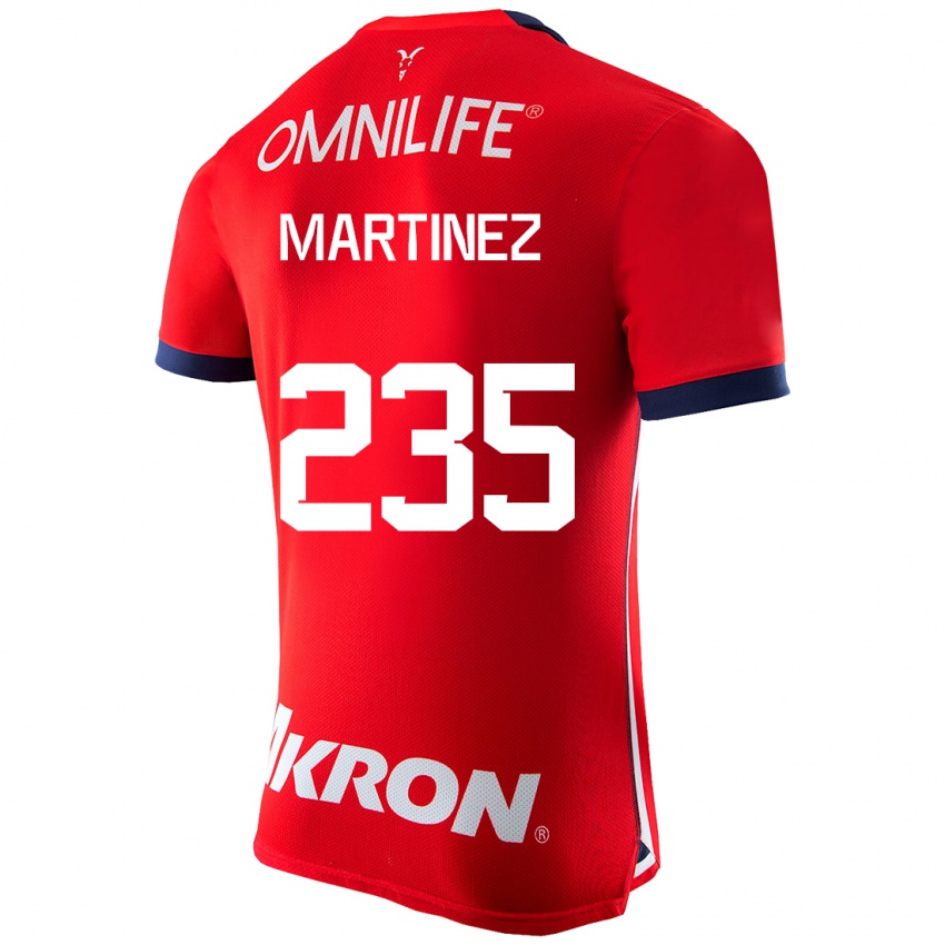 Bambino Maglia Isaac Martínez #235 Rosso Kit Gara Home 2023/24 Maglietta