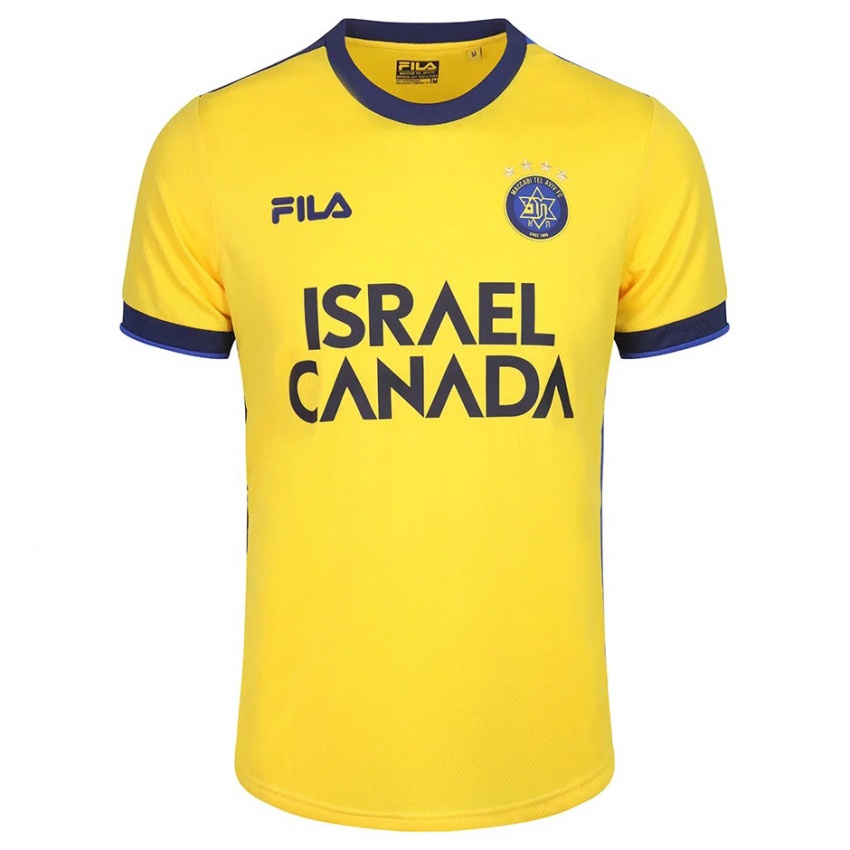 Bambino Maglia Dan Biton #10 Giallo Kit Gara Home 2023/24 Maglietta