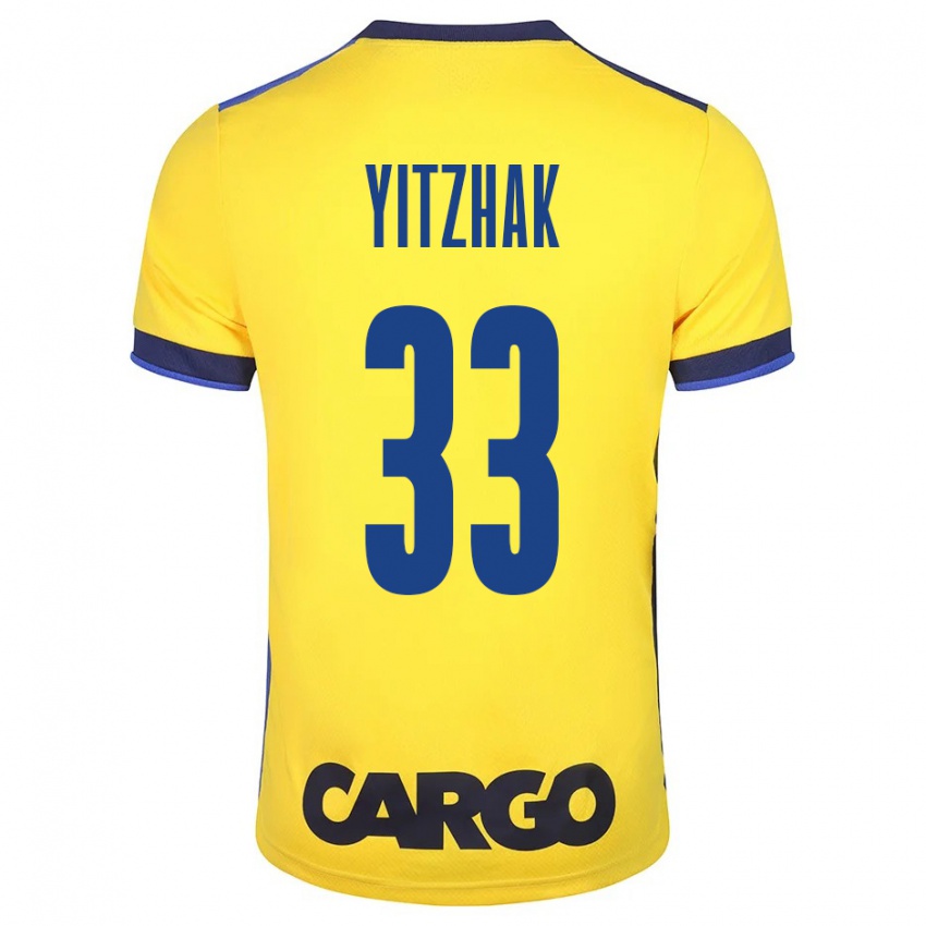 Bambino Maglia Or Yitzhak #33 Giallo Kit Gara Home 2023/24 Maglietta