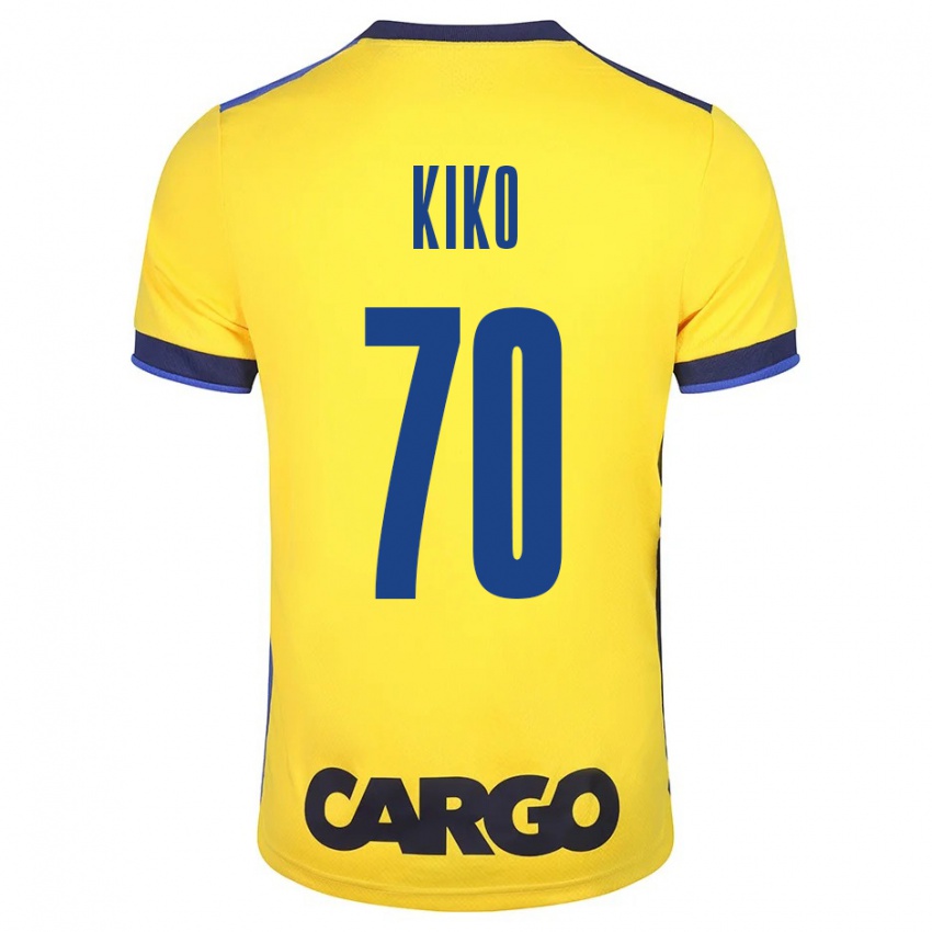 Bambino Maglia Kiko Bondoso #70 Giallo Kit Gara Home 2023/24 Maglietta