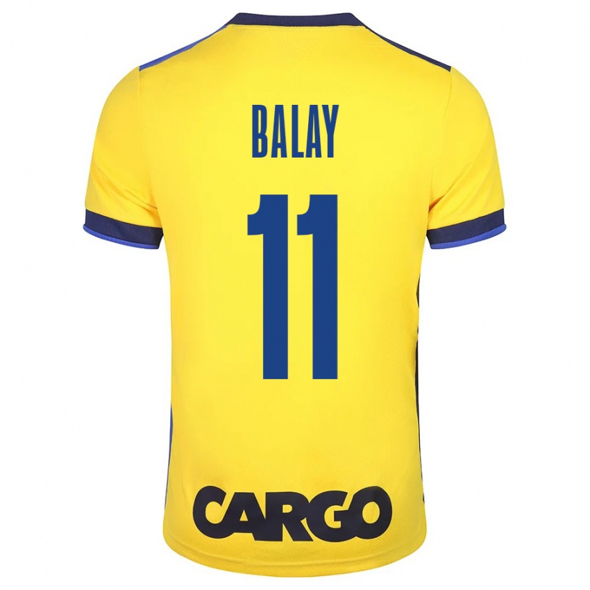 Bambino Maglia Yehuda Balay #11 Giallo Kit Gara Home 2023/24 Maglietta