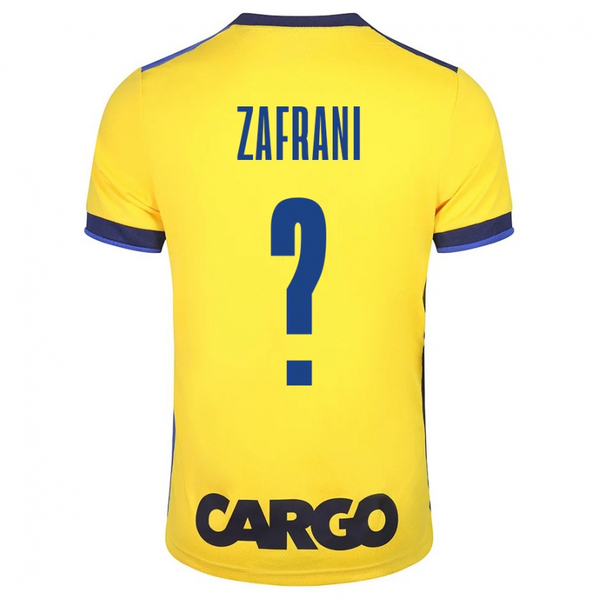 Bambino Maglia Itay Zafrani #0 Giallo Kit Gara Home 2023/24 Maglietta