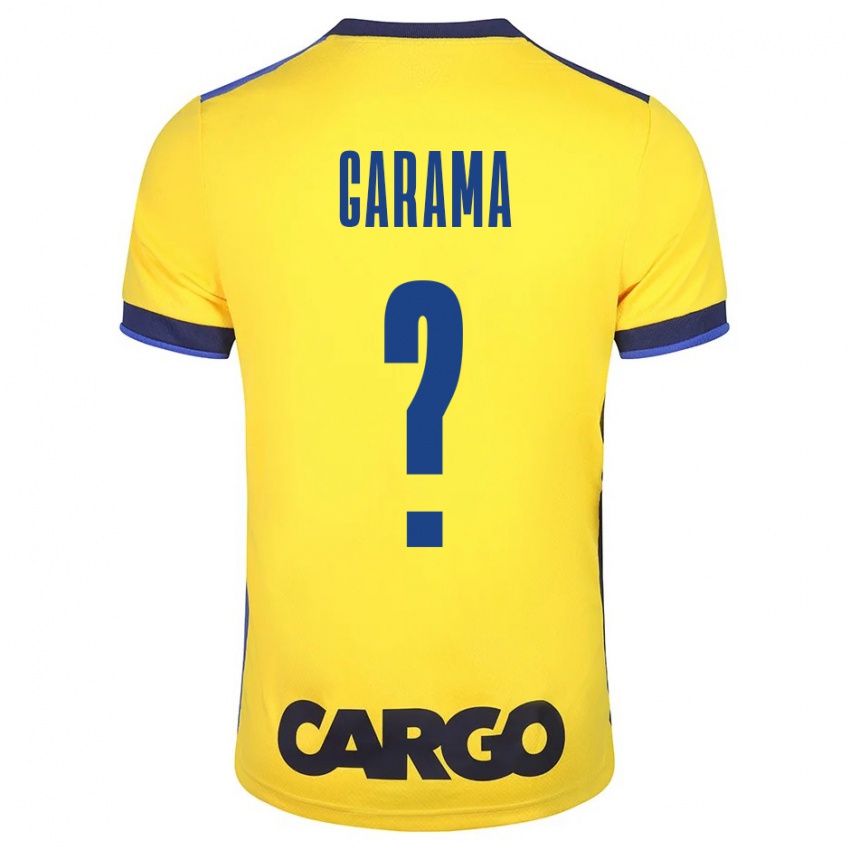 Bambino Maglia Ben Garama #0 Giallo Kit Gara Home 2023/24 Maglietta