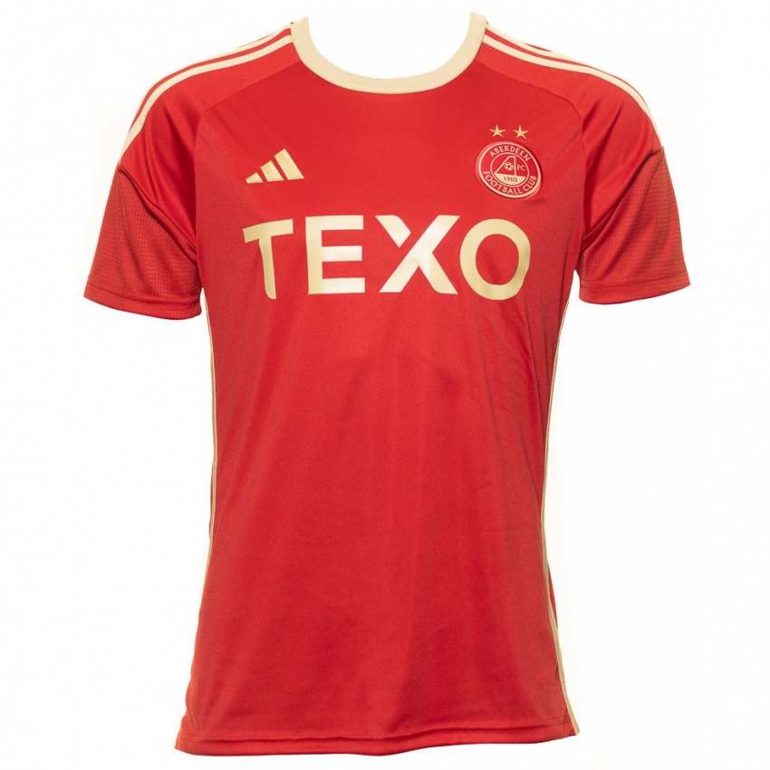 Bambino Maglia Eilidh Shore #7 Rosso Kit Gara Home 2023/24 Maglietta