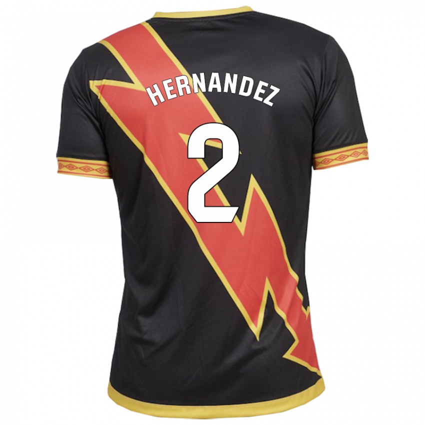 Bambino Maglia Marco Hernández #2 Nero Kit Gara Away 2023/24 Maglietta