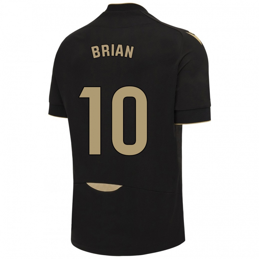 Bambino Maglia Brian Ocampo #10 Nero Kit Gara Away 2023/24 Maglietta