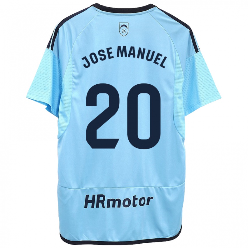 Bambino Maglia José Manuel Arnáiz #20 Blu Kit Gara Away 2023/24 Maglietta