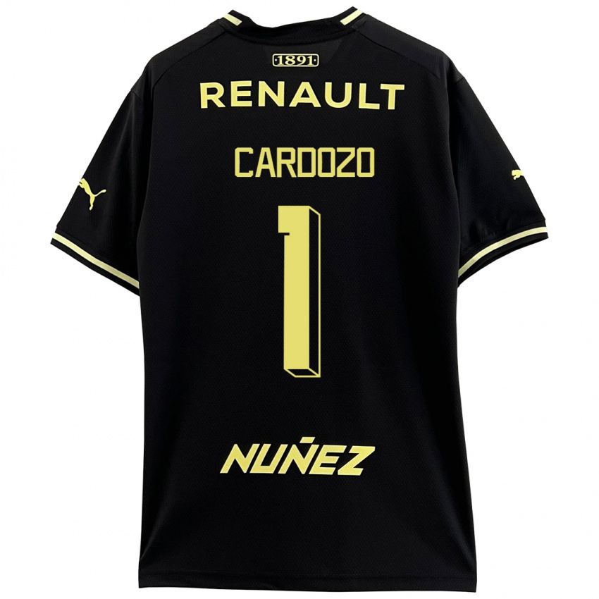 Bambino Maglia Thiago Cardozo #1 Nero Kit Gara Away 2023/24 Maglietta