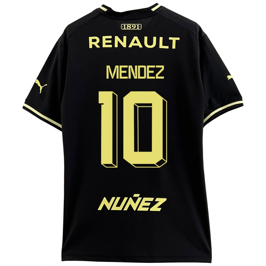 Bambino Maglia Kevin Méndez #10 Nero Kit Gara Away 2023/24 Maglietta