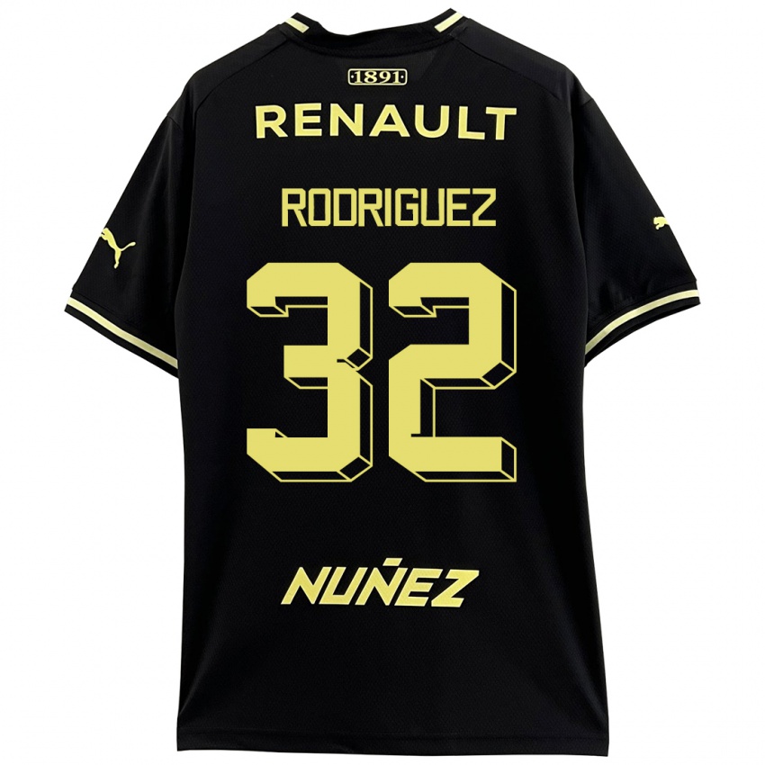 Bambino Maglia Randall Rodríguez #32 Nero Kit Gara Away 2023/24 Maglietta