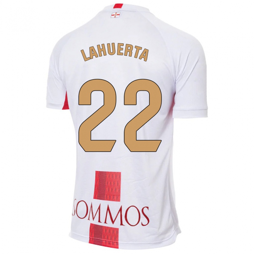 Bambino Maglia Gema Lahuerta #22 Bianco Kit Gara Away 2023/24 Maglietta