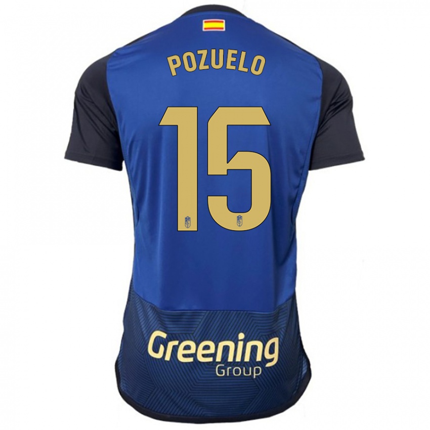 Bambino Maglia Esther Martin-Pozuelo #15 Marina Militare Kit Gara Away 2023/24 Maglietta