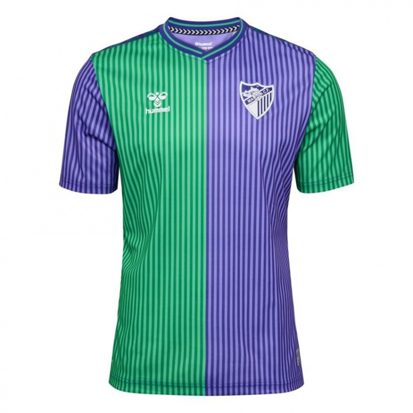 Bambino Maglia Il Tuo Nome #0 Verde Blu Kit Gara Away 2023/24 Maglietta