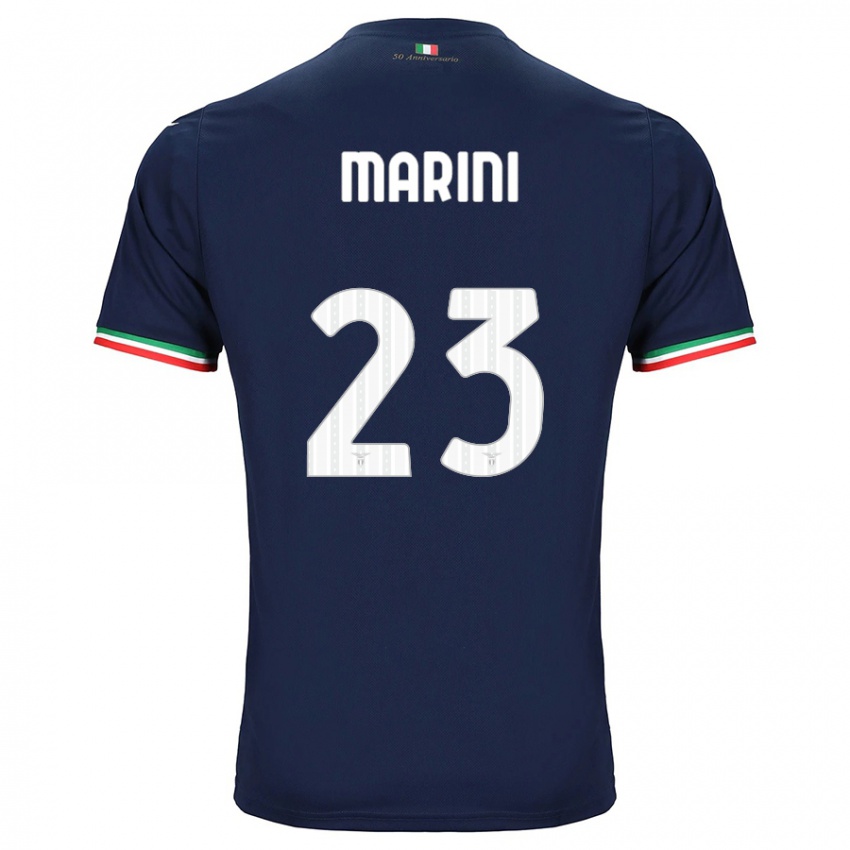 Bambino Maglia Matteo Marini #23 Marina Militare Kit Gara Away 2023/24 Maglietta