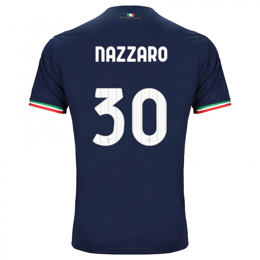 Bambino Maglia Marco Nazzaro #30 Marina Militare Kit Gara Away 2023/24 Maglietta