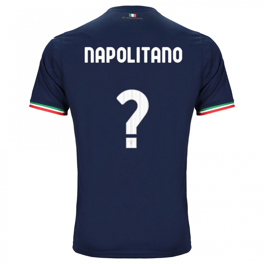 Bambino Maglia Federico Napolitano #0 Marina Militare Kit Gara Away 2023/24 Maglietta