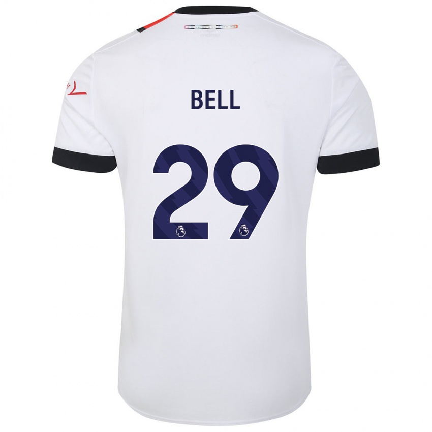 Bambino Maglia Amari'i Bell #29 Bianco Kit Gara Away 2023/24 Maglietta