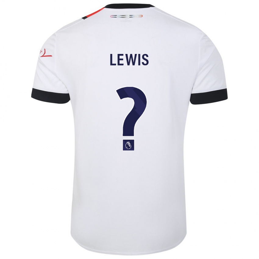 Bambino Maglia Millar Matthews-Lewis #0 Bianco Kit Gara Away 2023/24 Maglietta