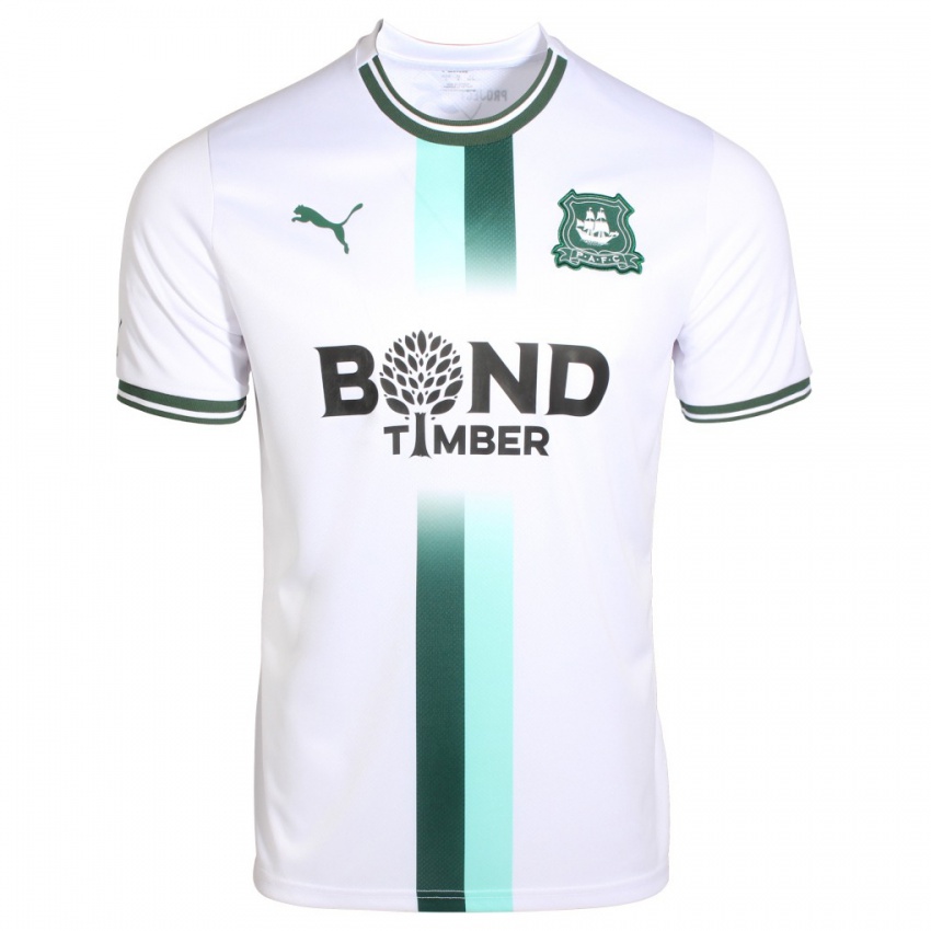 Bambino Maglia Freddie Issaka #35 Bianco Kit Gara Away 2023/24 Maglietta