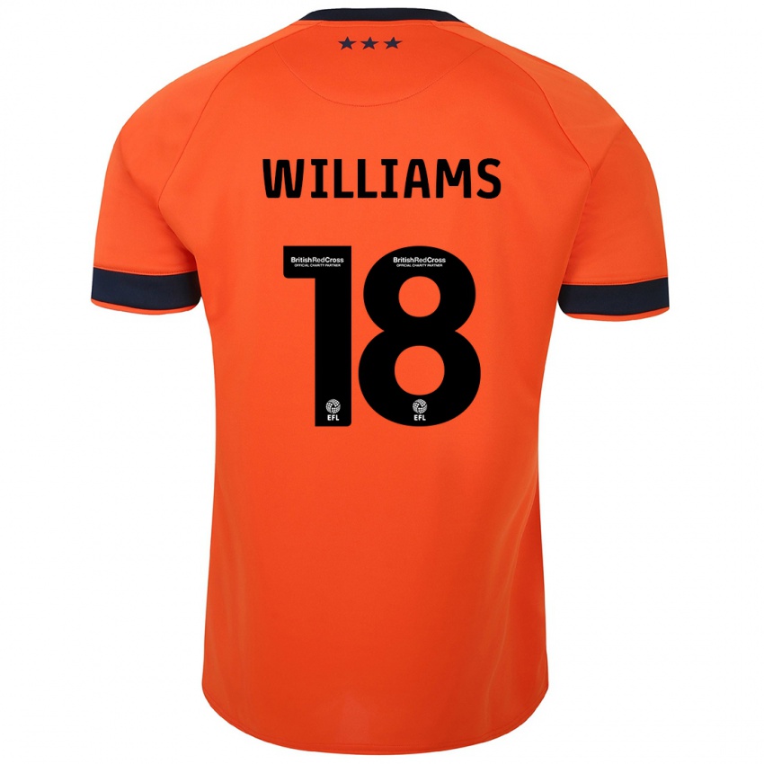 Bambino Maglia Brandon Williams #18 Arancia Kit Gara Away 2023/24 Maglietta