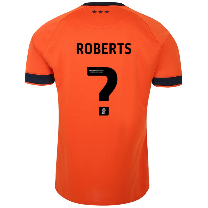 Bambino Maglia Mathaeus Roberts #0 Arancia Kit Gara Away 2023/24 Maglietta