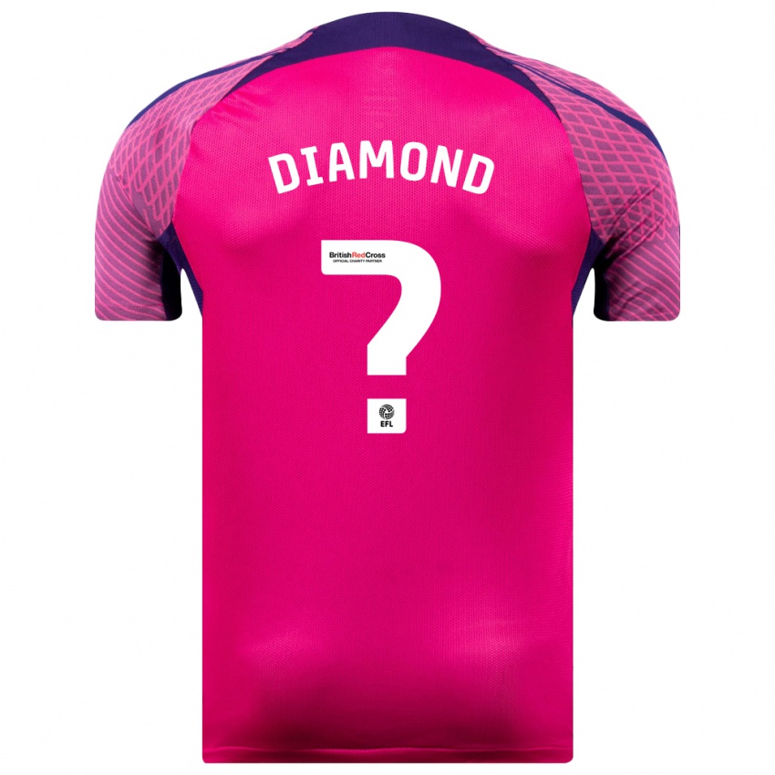 Bambino Maglia Jack Diamond #0 Porpora Kit Gara Away 2023/24 Maglietta