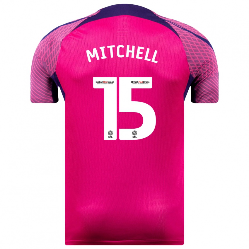 Bambino Maglia Cuba Mitchell #15 Porpora Kit Gara Away 2023/24 Maglietta