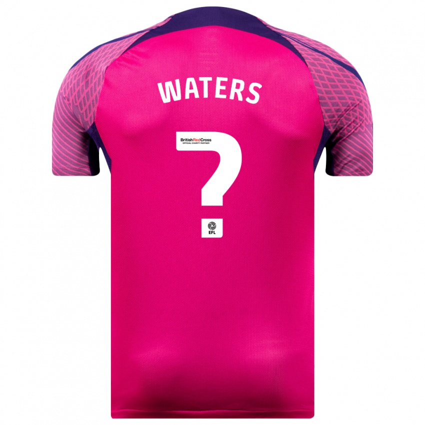 Bambino Maglia Jake Waters #0 Porpora Kit Gara Away 2023/24 Maglietta