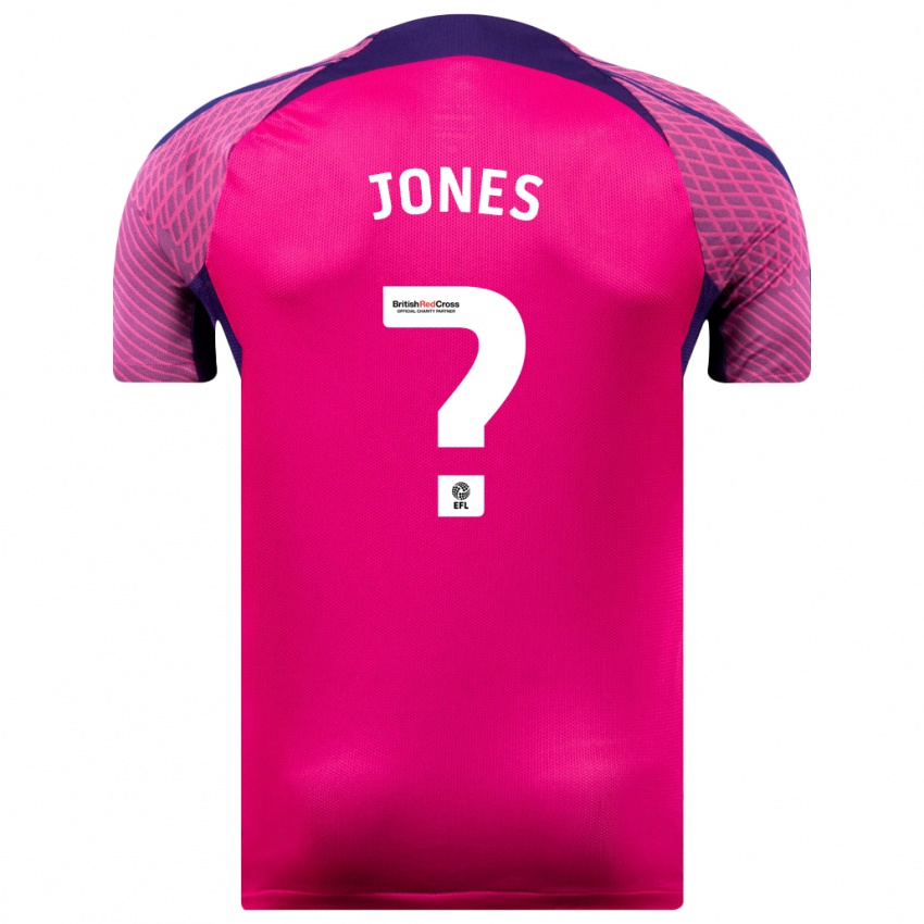 Bambino Maglia Jaydon Jones #0 Porpora Kit Gara Away 2023/24 Maglietta