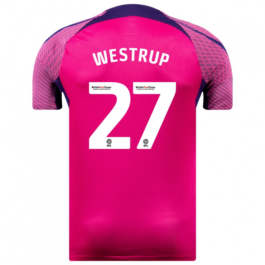 Bambino Maglia Brianna Westrup #27 Porpora Kit Gara Away 2023/24 Maglietta