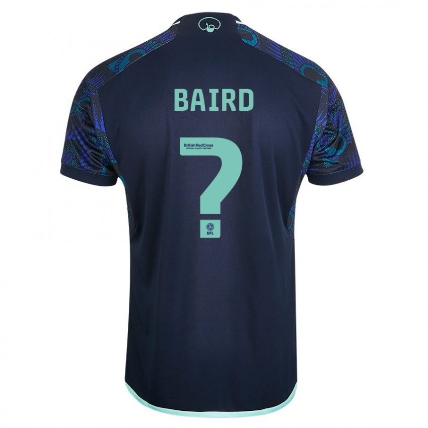 Bambino Maglia Alex Baird #0 Blu Kit Gara Away 2023/24 Maglietta