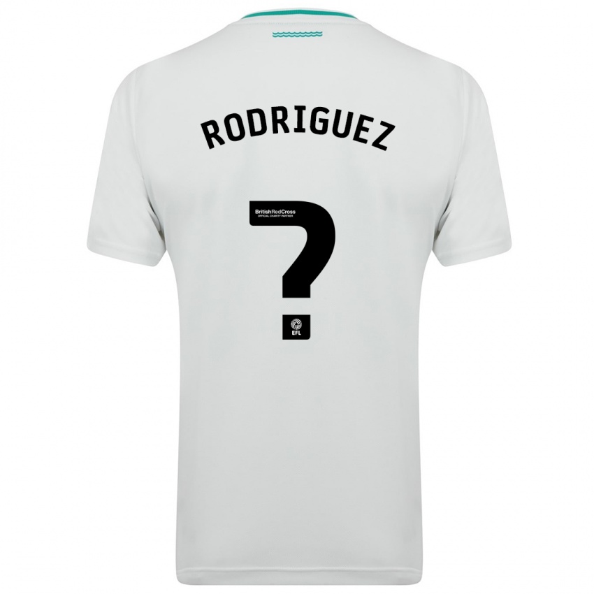 Bambino Maglia Alejandro Gomes Rodriguez #0 Bianco Kit Gara Away 2023/24 Maglietta