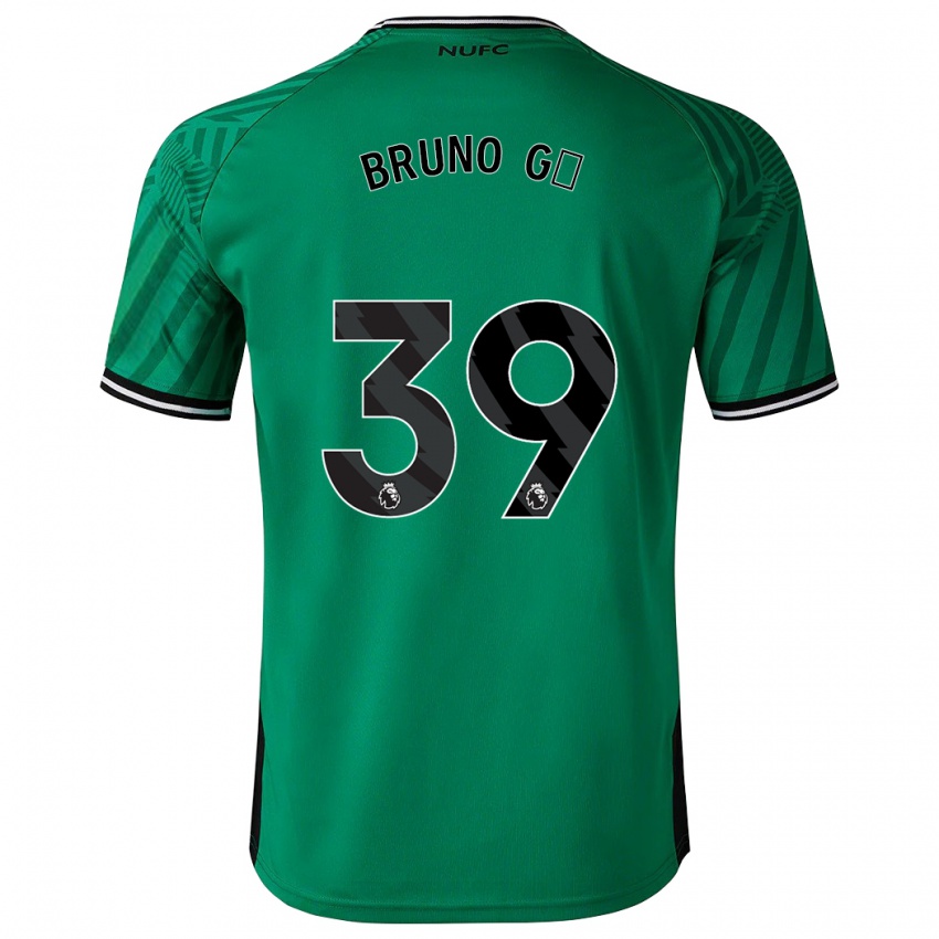 Bambino Maglia Bruno Guimaraes #39 Verde Kit Gara Away 2023/24 Maglietta