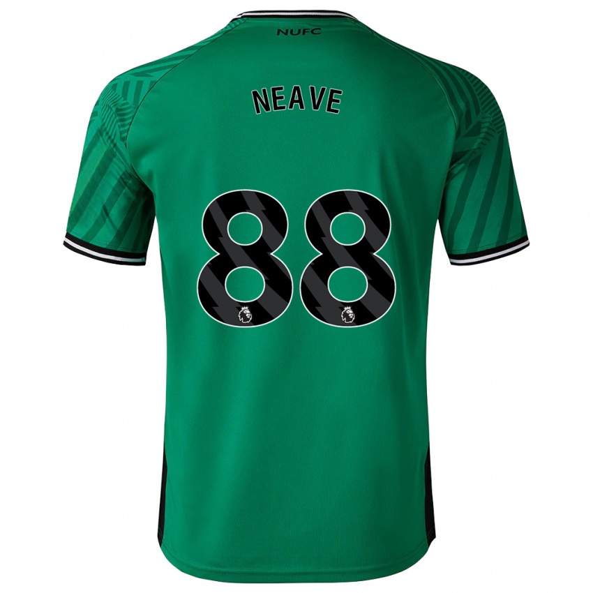 Bambino Maglia Sean Neave #88 Verde Kit Gara Away 2023/24 Maglietta