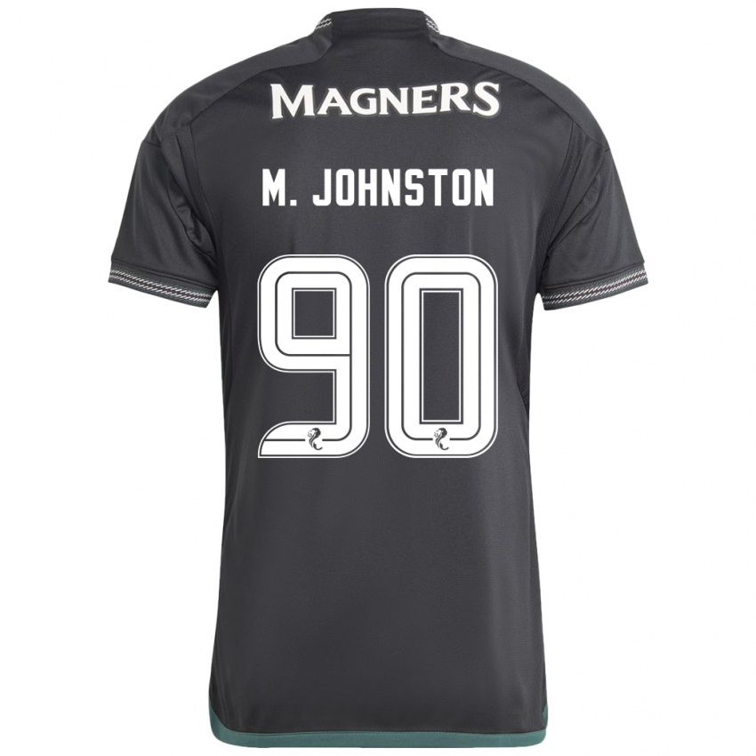 Bambino Maglia Mikey Johnston #90 Nero Kit Gara Away 2023/24 Maglietta