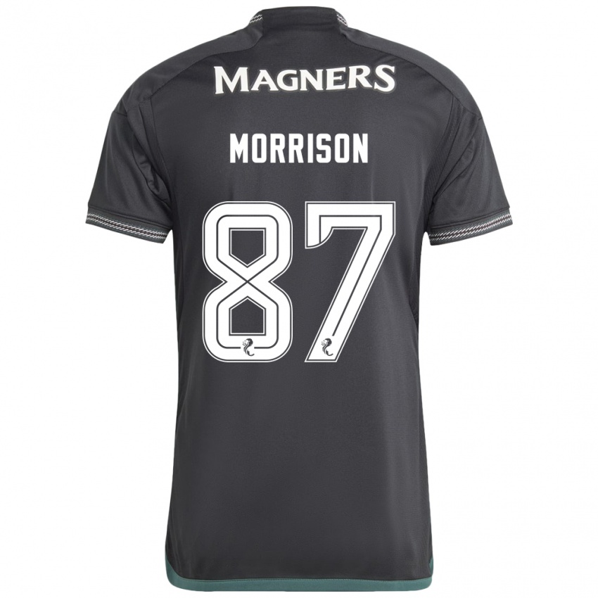 Bambino Maglia Joe Morrison #87 Nero Kit Gara Away 2023/24 Maglietta