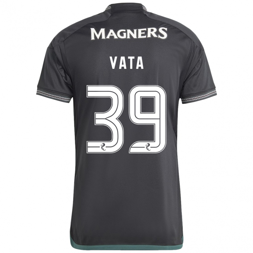 Bambino Maglia Rocco Vata #39 Nero Kit Gara Away 2023/24 Maglietta