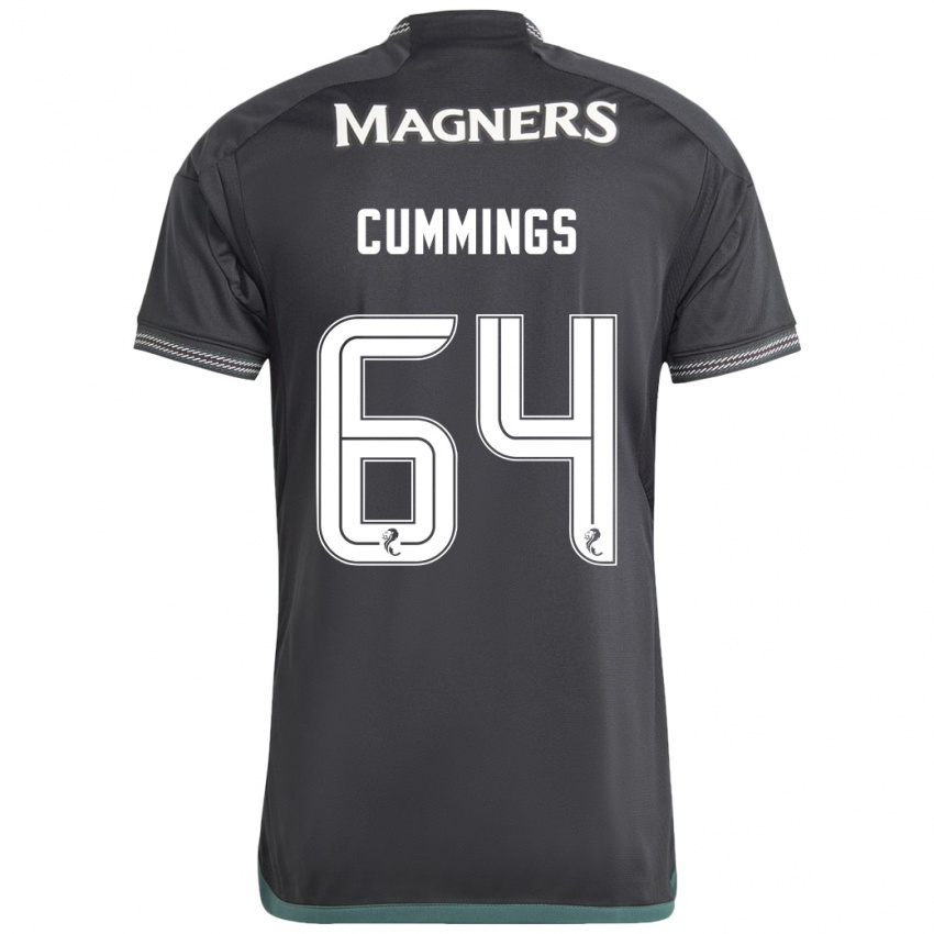 Bambino Maglia Daniel Cummings #64 Nero Kit Gara Away 2023/24 Maglietta