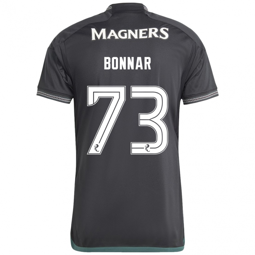 Bambino Maglia Jude Bonnar #73 Nero Kit Gara Away 2023/24 Maglietta