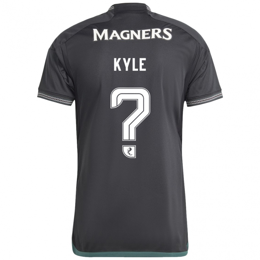 Bambino Maglia Andrew Kyle #0 Nero Kit Gara Away 2023/24 Maglietta