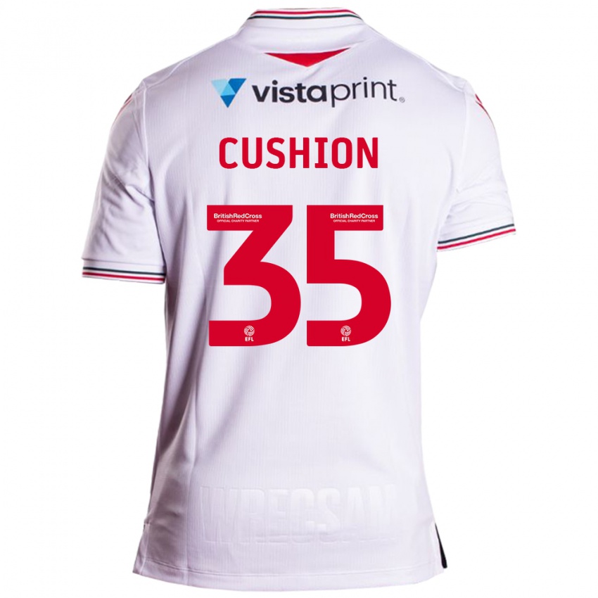 Bambino Maglia Owen Cushion #35 Bianco Kit Gara Away 2023/24 Maglietta