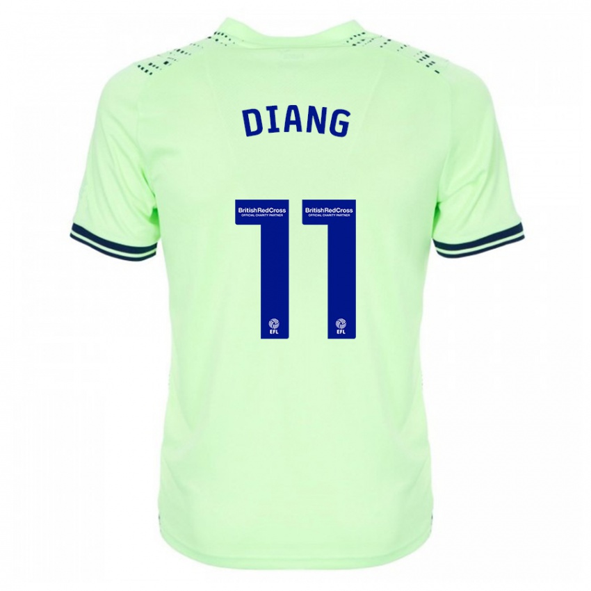 Bambino Maglia Grady Diangana #11 Marina Militare Kit Gara Away 2023/24 Maglietta