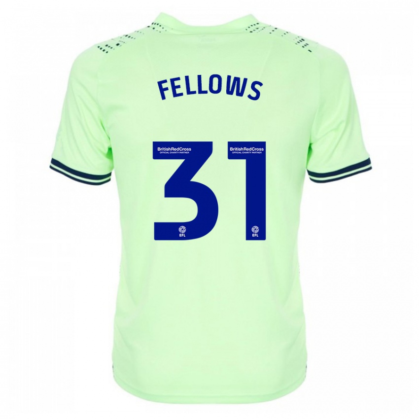 Bambino Maglia Tom Fellows #31 Marina Militare Kit Gara Away 2023/24 Maglietta