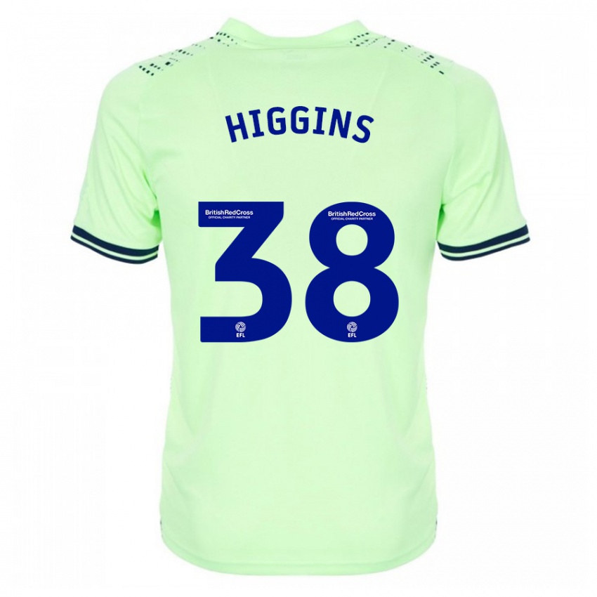 Bambino Maglia Akeel Higgins #38 Marina Militare Kit Gara Away 2023/24 Maglietta