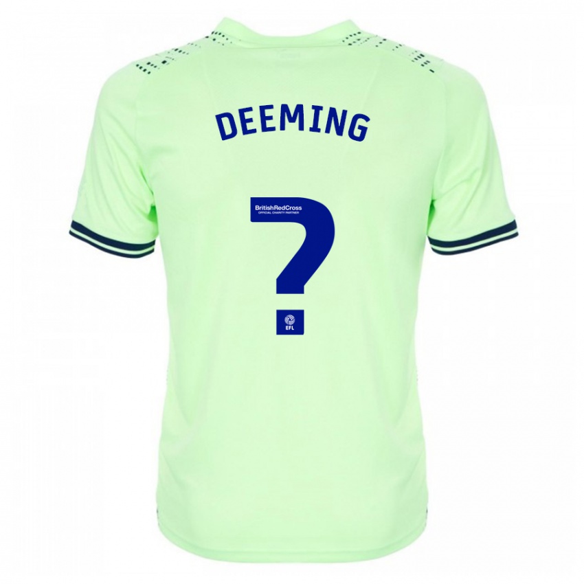 Bambino Maglia Cole Deeming #0 Marina Militare Kit Gara Away 2023/24 Maglietta